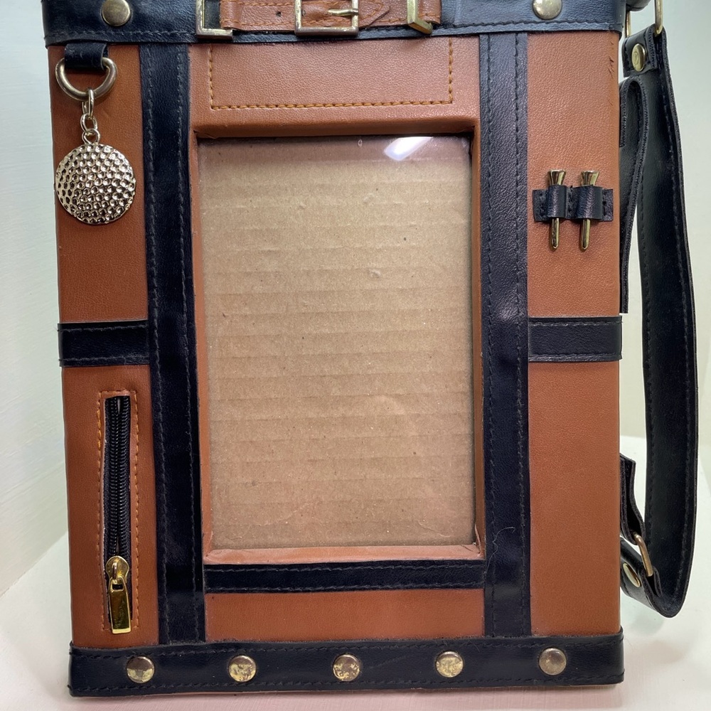 Mud Pie Golf Bag Photo Frame Holds 4" x 6" Photo